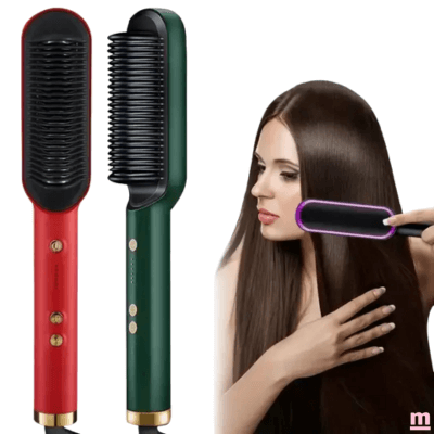 2 in 1 Straightening Brush